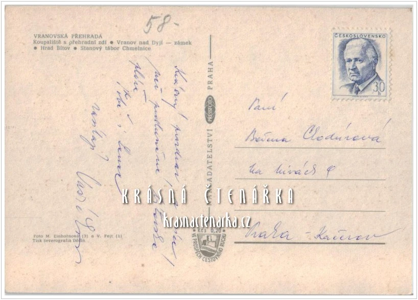 Vodní nádrž VRANOV (Vranovská přehrada)