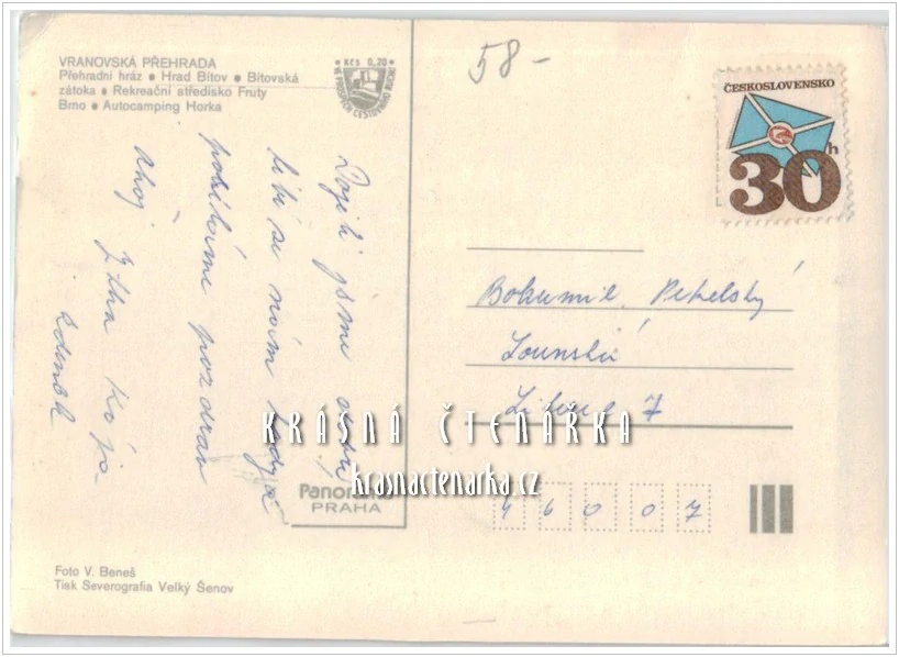 Vodní nádrž VRANOV (Vranovská přehrada)