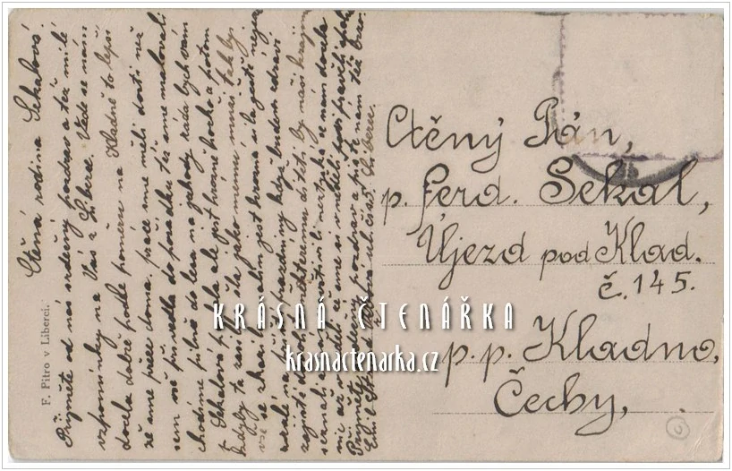 LIBEREC Hanychov a pohled na JEŠTĚD