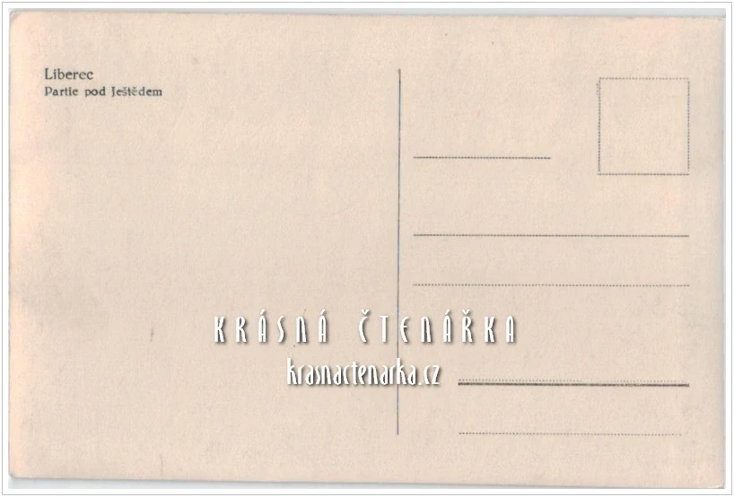 LIBEREC Hanychov a pohled na JEŠTĚD