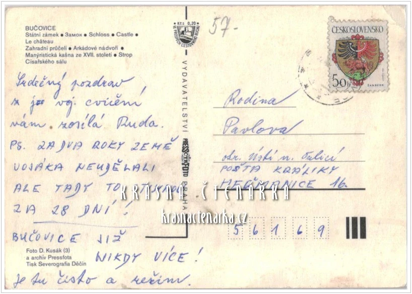 Zámek BUČOVICE