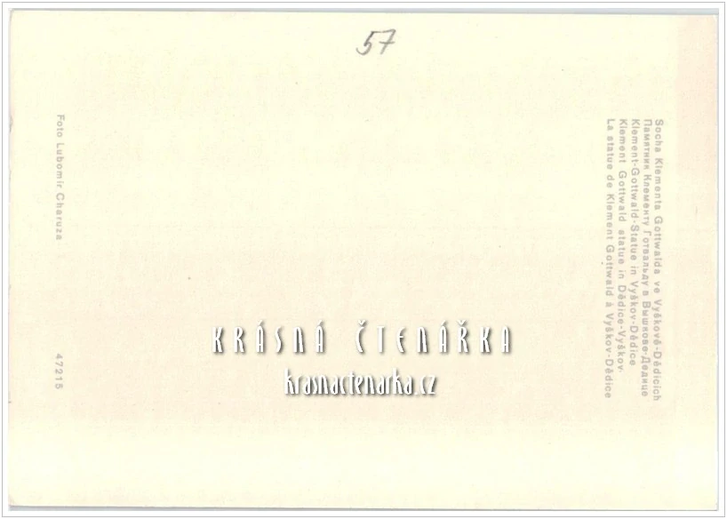 DĚDICE, Socha Klementa Gottwalda