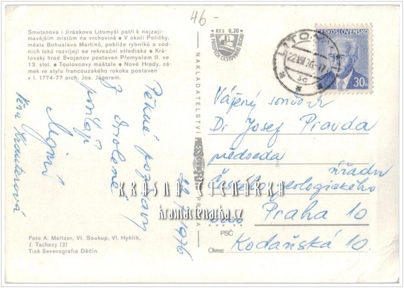 LITOMYŠL - POLIČKA a okolí