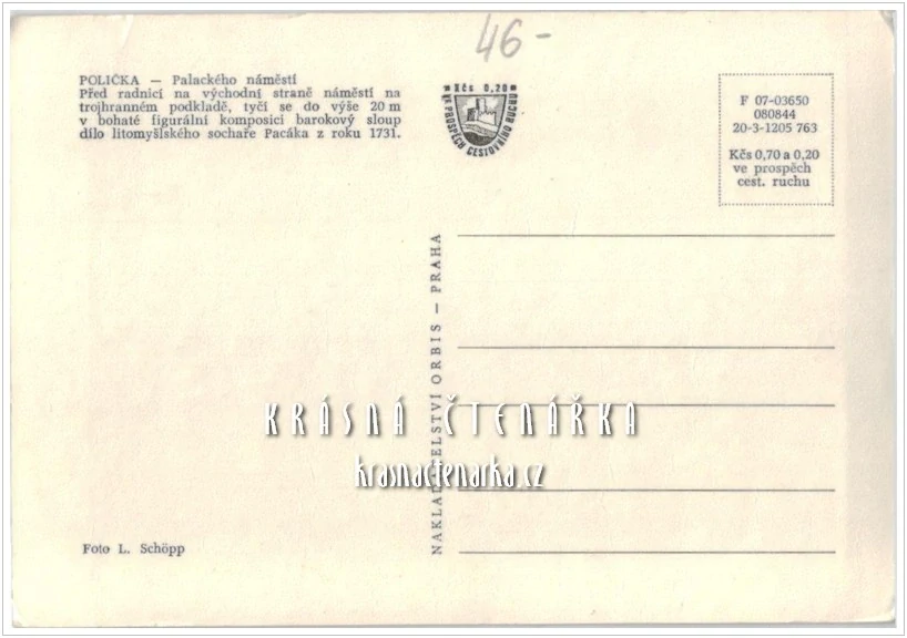 POLIČKA, Náměstí