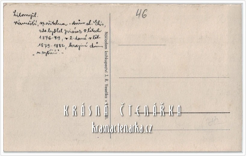 LITOMYŠL, Náměstí a dům U rytířů