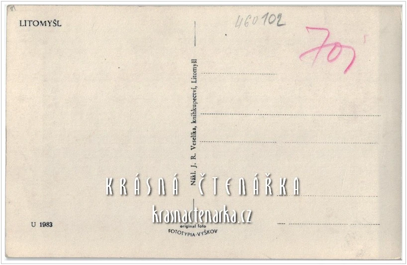 LITOMYŠL, Pohled na náměstí