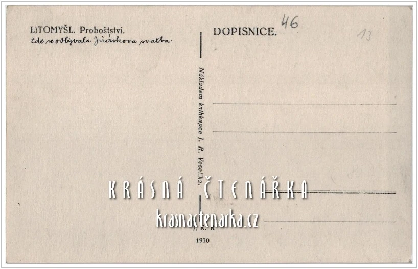 LITOMYŠL, Proboštství Litomyšl