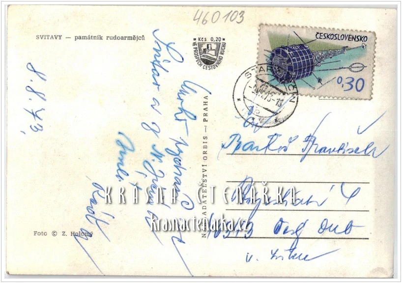 SVITAVY, Památník rudoarmějců