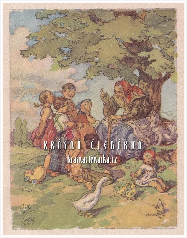 PO DOBRÉM, Deset příběhů s obrázky Marie Fischerové-Kvěchové (Naumanová-Hovorková Marie)