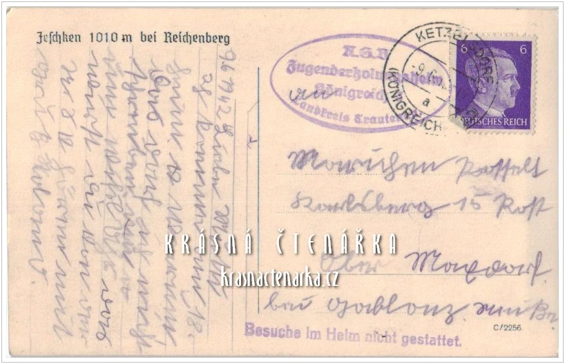 LIBEREC Hanychov a pohled na JEŠTĚD