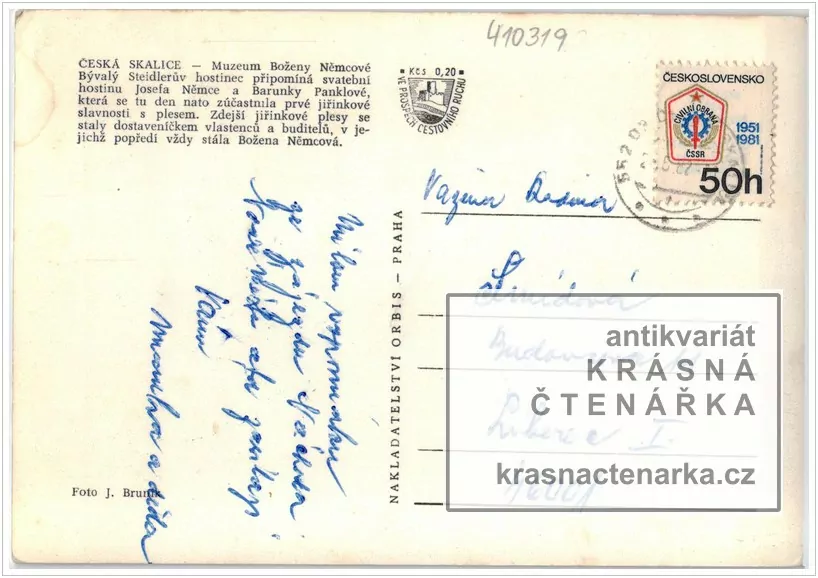 ČESKÁ SKALICE (muzeum Boženy Němcové)