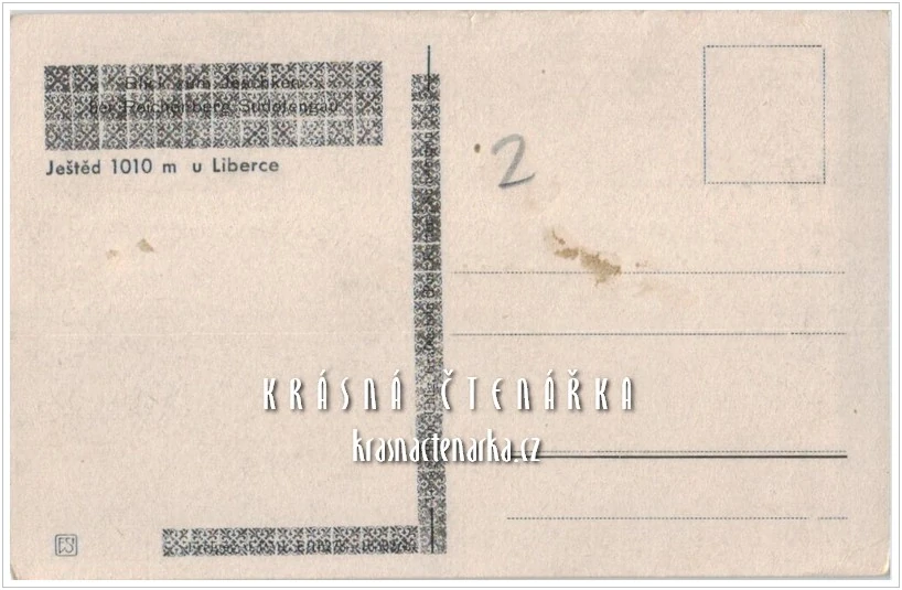 LIBEREC Hanychov a pohled na JEŠTĚD