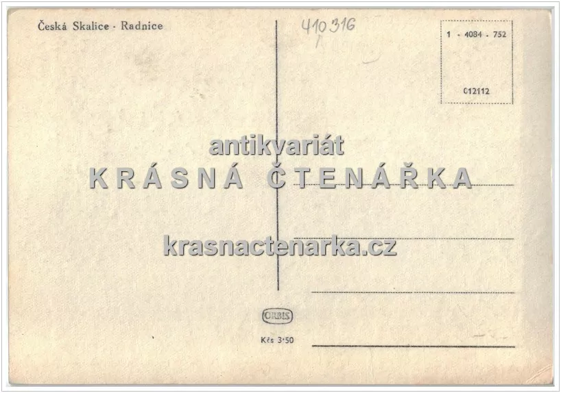 ČESKÁ SKALICE (náměstí a radnice)