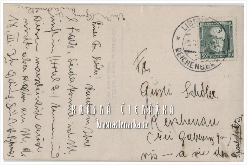 LIBEREC Hanychov a pohled na JEŠTĚD