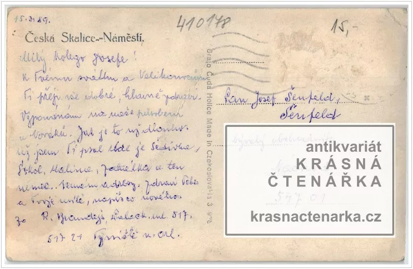 ČESKÁ SKALICE (náměstí)