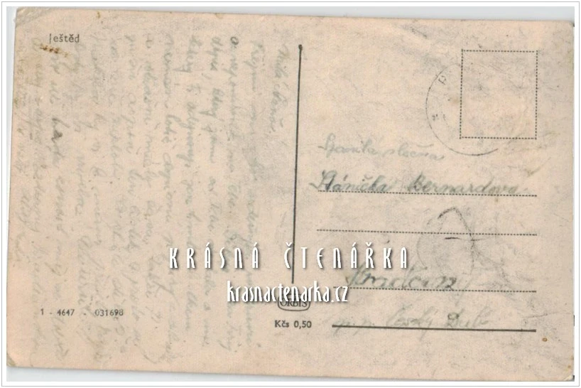 Hora JEŠTĚD a horský hotel