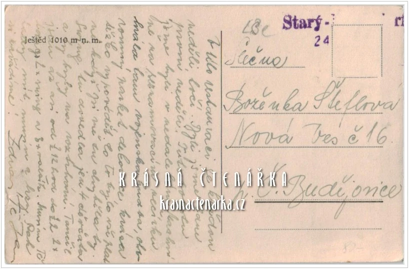 Hora JEŠTĚD a horský hotel