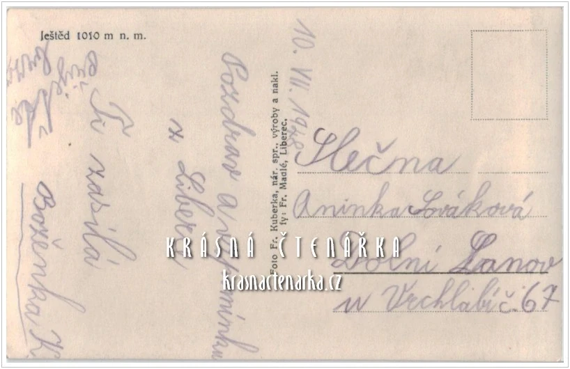 Hora JEŠTĚD a horský hotel v zimě