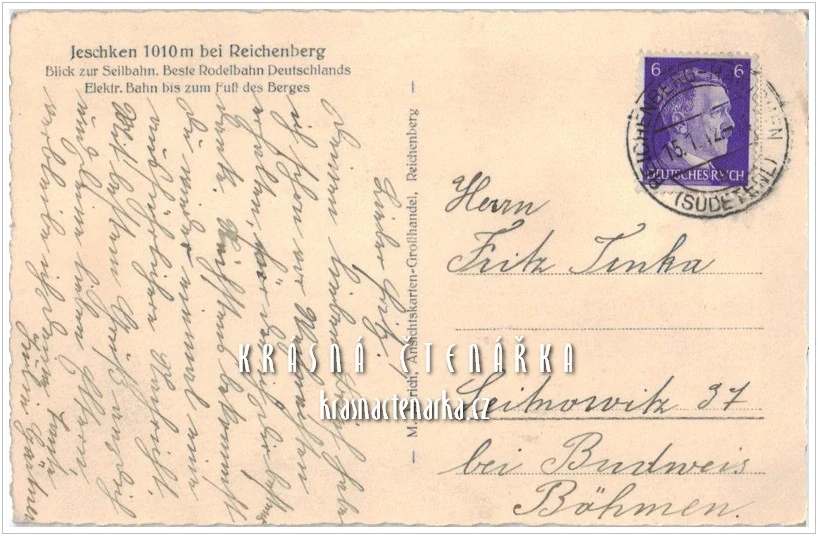 Hora JEŠTĚD a horský hotel