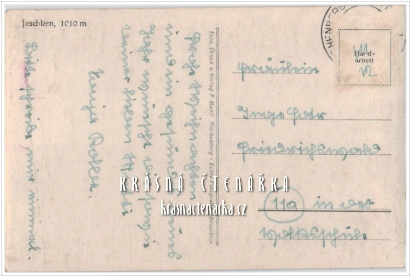 Hora JEŠTĚD a horský hotel