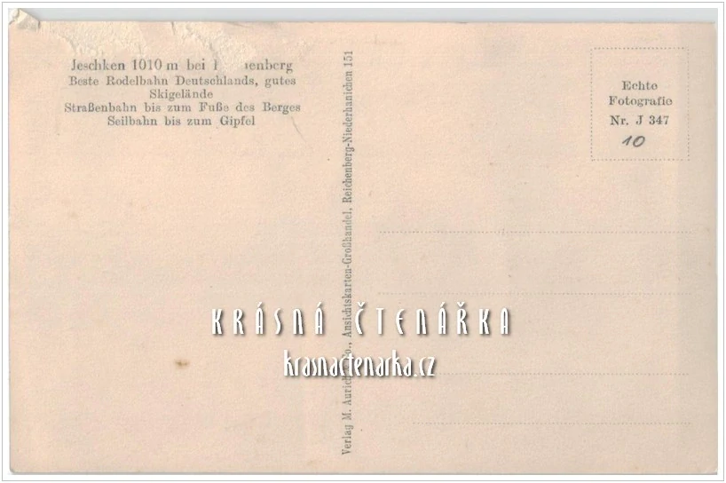 Hora JEŠTĚD a horský hotel