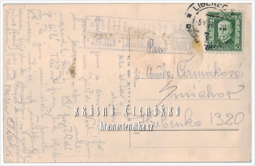 JEŠTĚD a okolí (vydáno 1925)