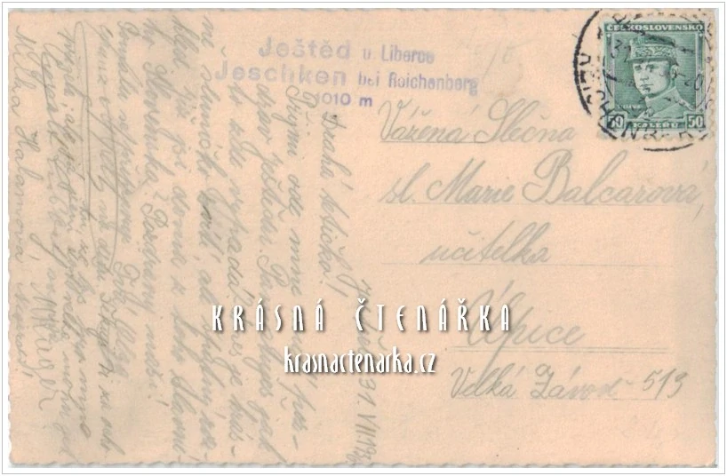 Hora JEŠTĚD a horský hotel