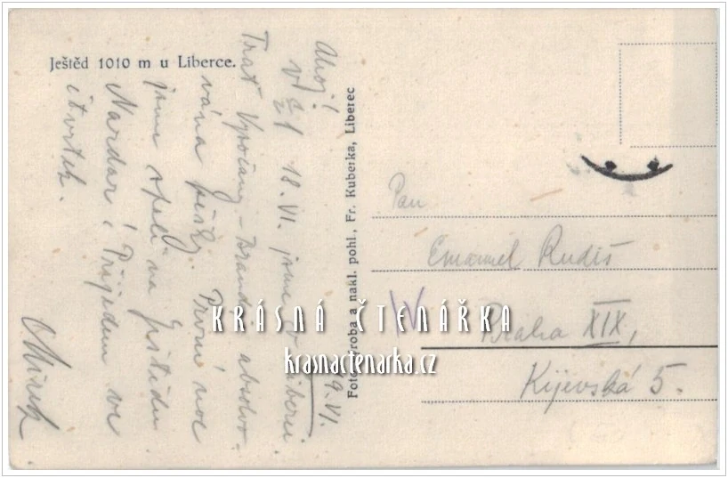 Hora JEŠTĚD a horský hotel