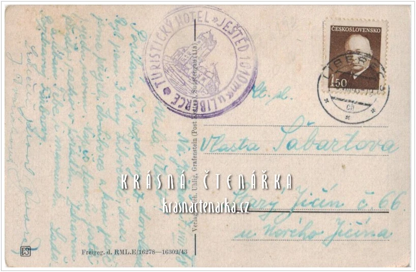 Hora JEŠTĚD a horský hotel