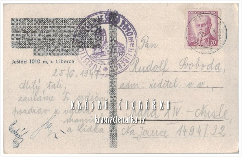 Hora JEŠTĚD a horský hotel