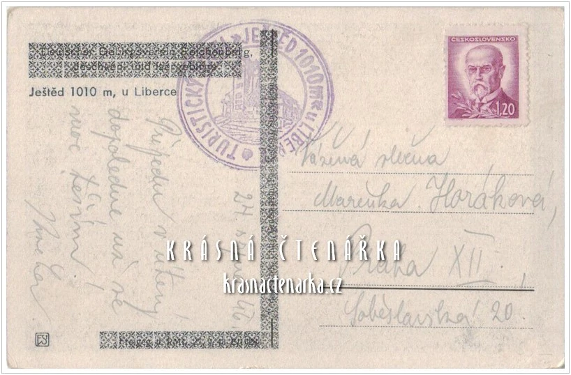 Hora JEŠTĚD a horský hotel