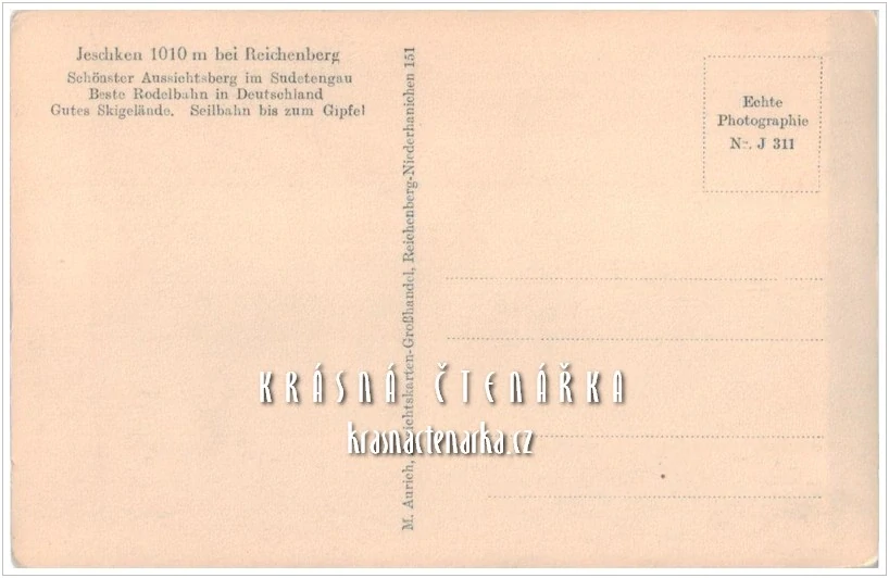 Hora JEŠTĚD a horský hotel