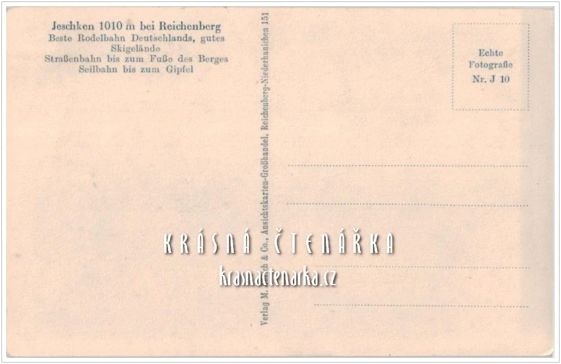 JEŠTĚD a okolí v zimě