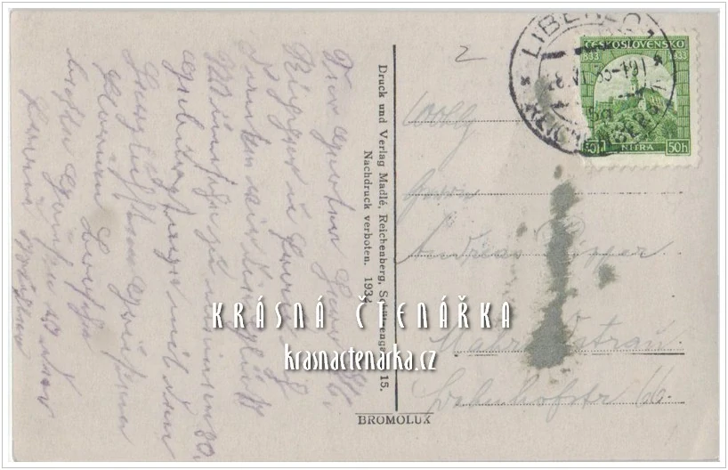 Hora JEŠTĚD a horský hotel ... i s automobilem (vydáno 1932)