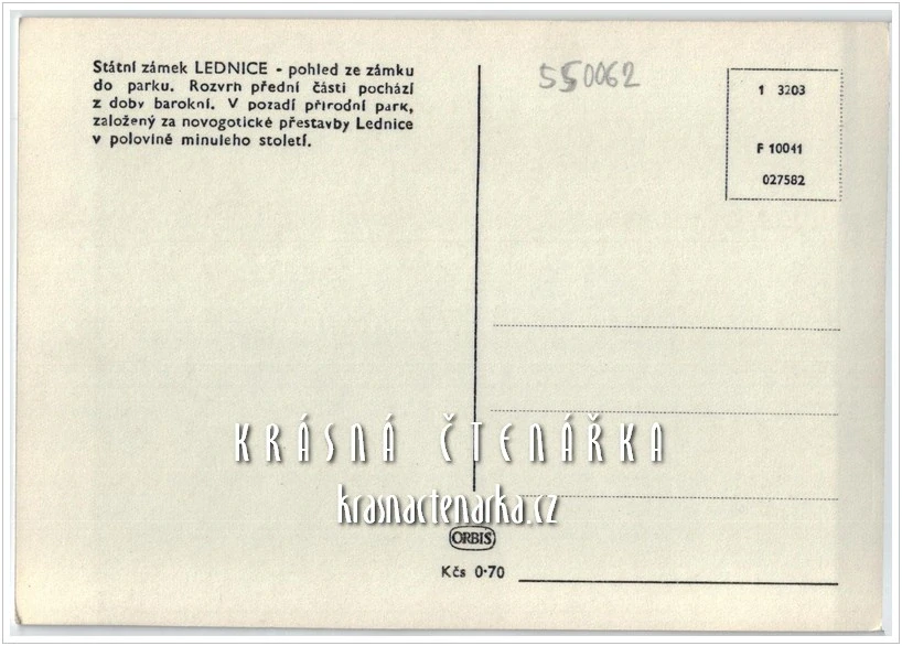 Zámek LEDNICE, Zámecký park