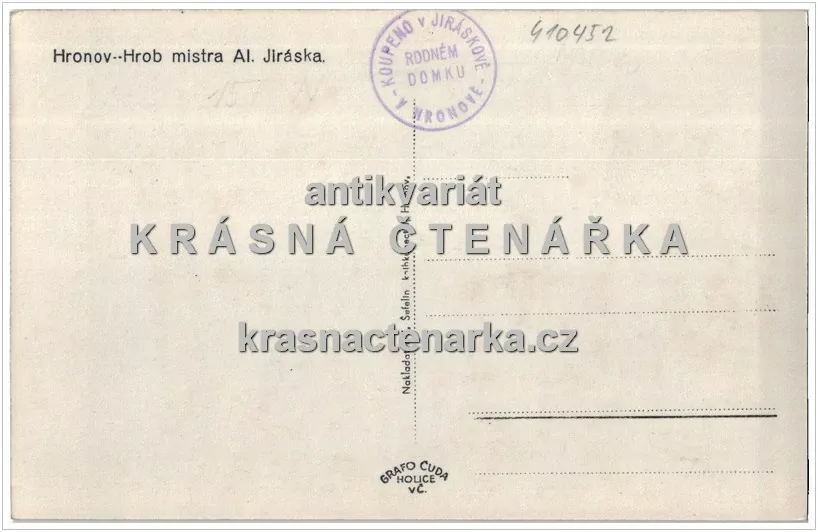 HRONOV (hrob Al. Jiráska)