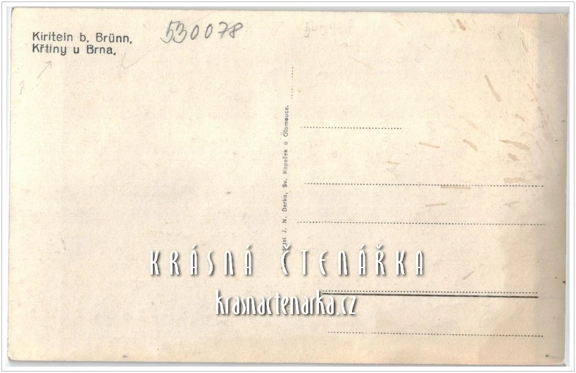 KŘTINY, Madona v kostele