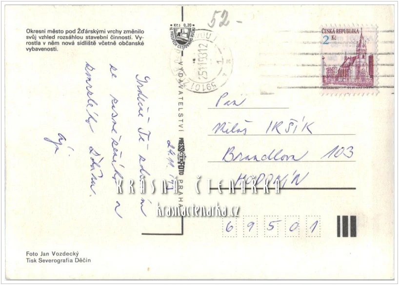 ŽĎÁR NAD SÁZAVOU v zimě