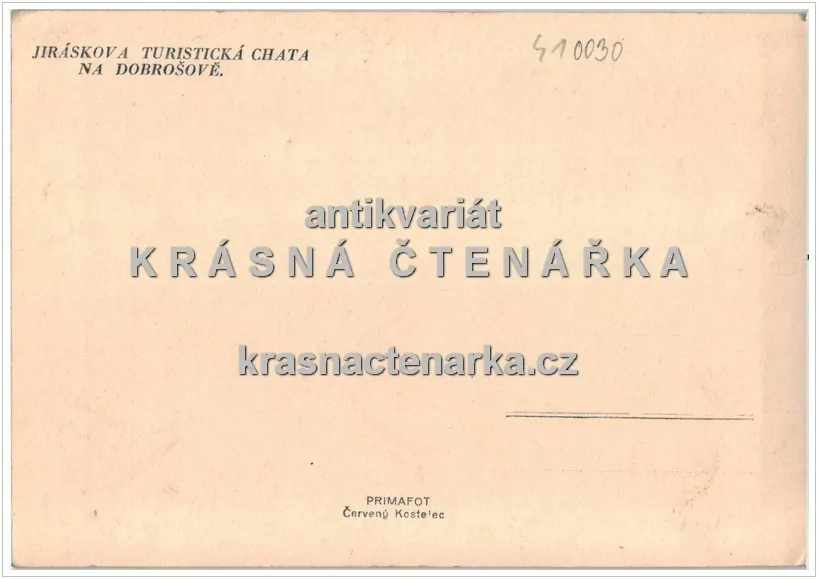 Jiráskova chata a rozhledna DOBROŠOV