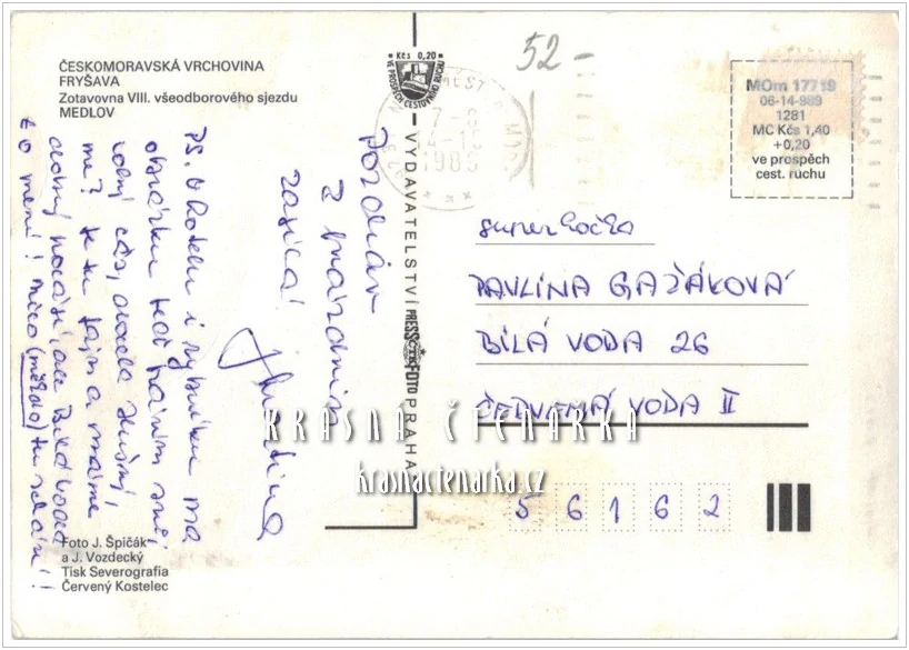 FRYŠAVA POD ŽÁKOVOU HOROU, Zotavovna MEDLOV