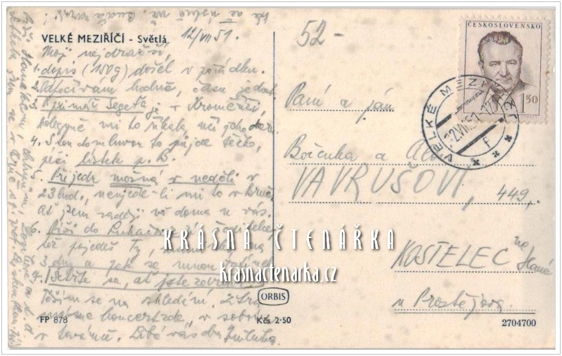 VELKÉ MEZIŘÍČÍ, Dívčí školy "Světlá"