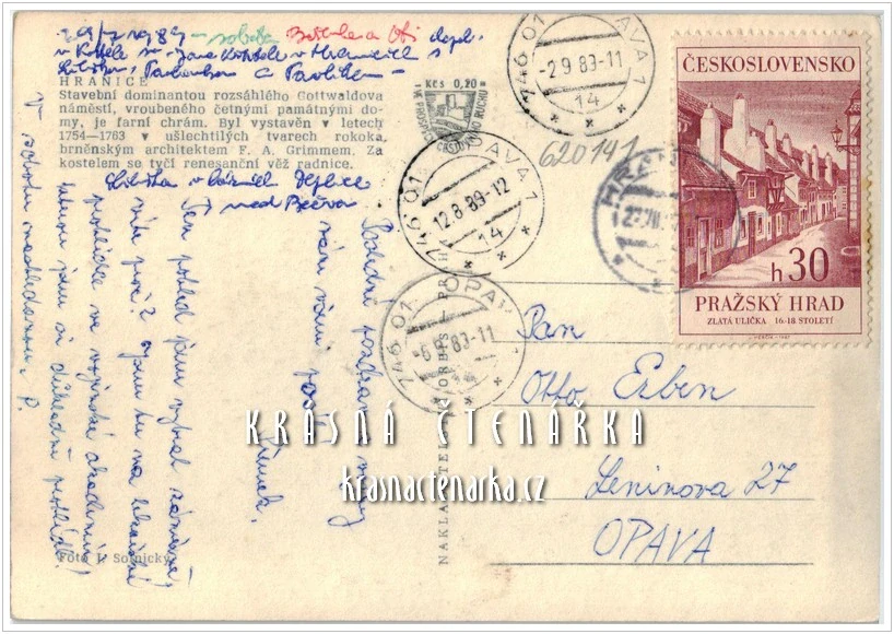 HRANICE, Náměstí a kostel