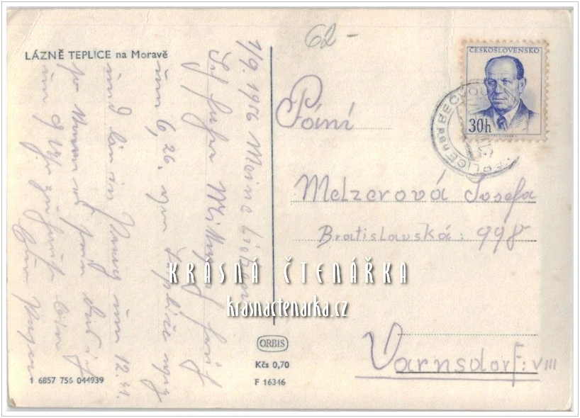 TEPLICE NAD BEČVOU, Lázeňští hosté u vřídla