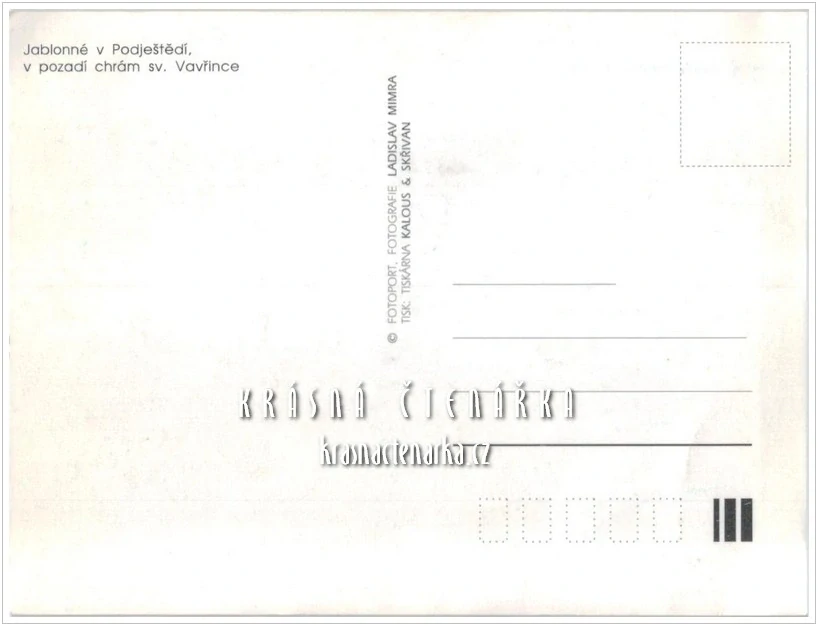 JABLONNÉ V PODJEŠTĚDÍ