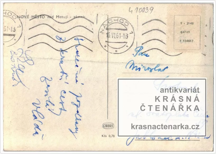 zámek NOVÉ MĚSTO NAD METUJÍ