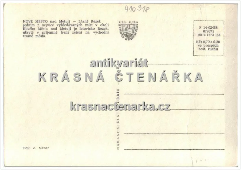 NOVÉ MĚSTO NAD METUJÍ - LÁZNĚ REZEK