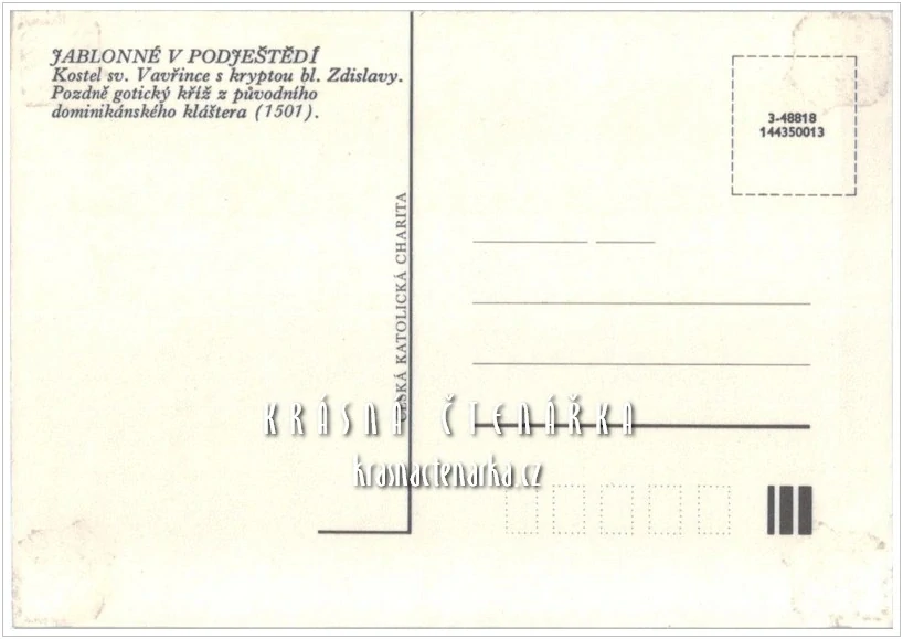 JABLONNÉ V PODJEŠTĚDÍ, Bazilika svatého Vavřince a svaté Zdislavy