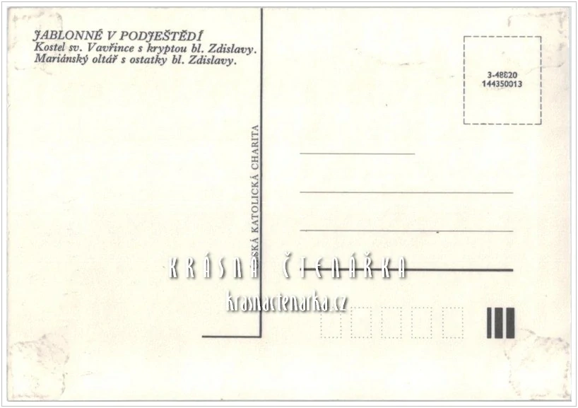JABLONNÉ V PODJEŠTĚDÍ, Bazilika svatého Vavřince a svaté Zdislavy
