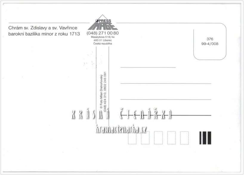 JABLONNÉ V PODJEŠTĚDÍ, Bazilika svatého Vavřince a svaté Zdislavy