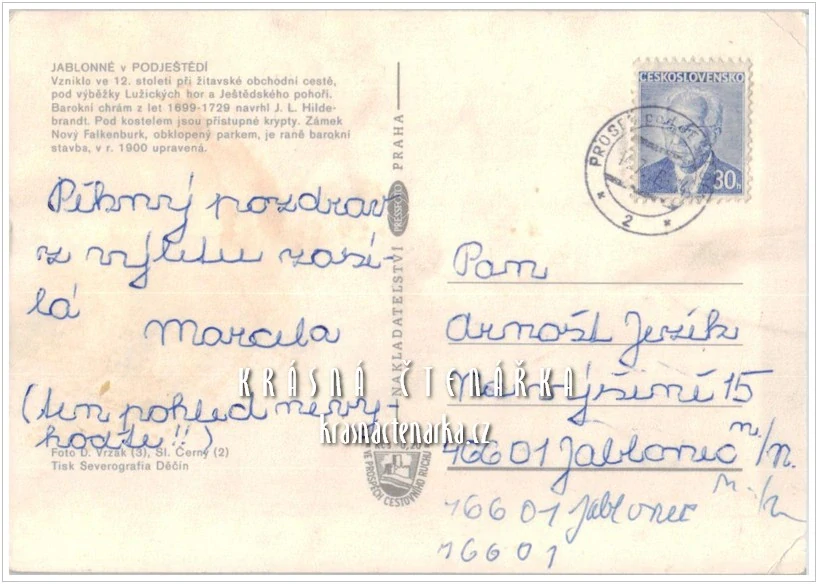 JABLONNÉ V PODJEŠTĚDÍ